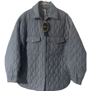 NWT Risissida Lightweight Blue Quilted Jacket